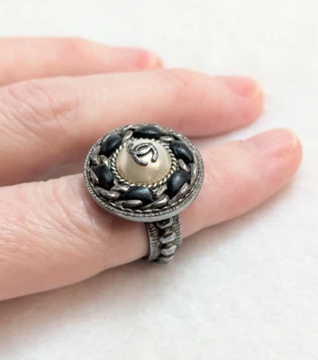 CHANEL White Fashion Rings for sale | eBay