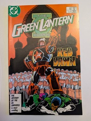 Green Lantern Corps #209, DC Comics, 1987.