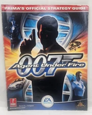 007 Agent Under Fire Prima’s Official Strategy Guide Playstation 2 