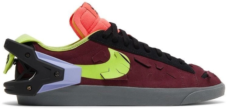 Nike Acronym x Blazer Low Night Maroon for Sale - Authenticity