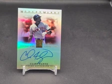 2003 Topps Tribute Modern Marks Autographs #MMA-CF Cliff Floyd On Card Auto