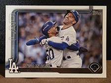 2025 Topps SERIES 2 Two In Blue Los Angeles Dodgers #631 Baseball Card