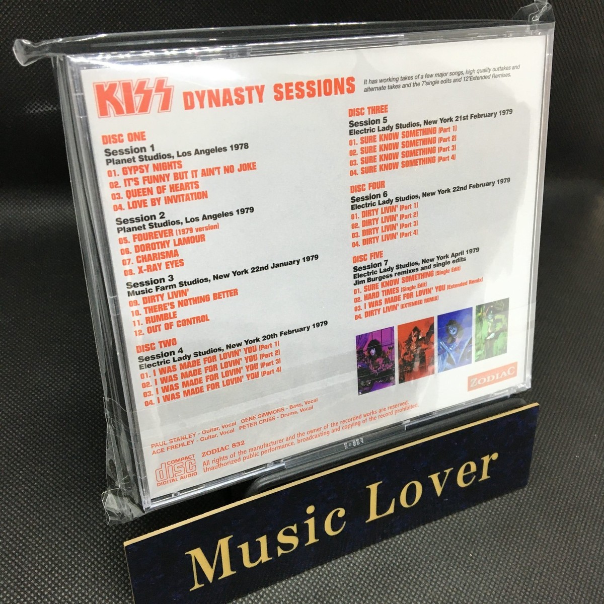 KISS / DYNASTY SESSIONS / 5CD | eBay
