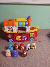 VTech Ultimate Animal Adventures Ark Music Sound Effects With 8 Animals Works