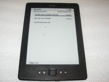 Amazon Kindle 4th / 5th Generation eReader, 2GB, Wi-Fi, 6in, Black, D01100 02