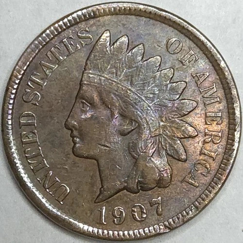 1907 Indian Head Penny- Issues (Lot#5)
