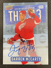 2025-26 UD DETROIT RED WINGS CENTENNIAL DARREN MCCARTY THE 313 AUTO