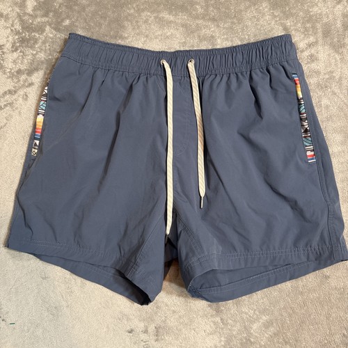 Wowie Shorts Mens Large Blue Hybrid Stretch Hiker Surf Beach Outdoors Hiking