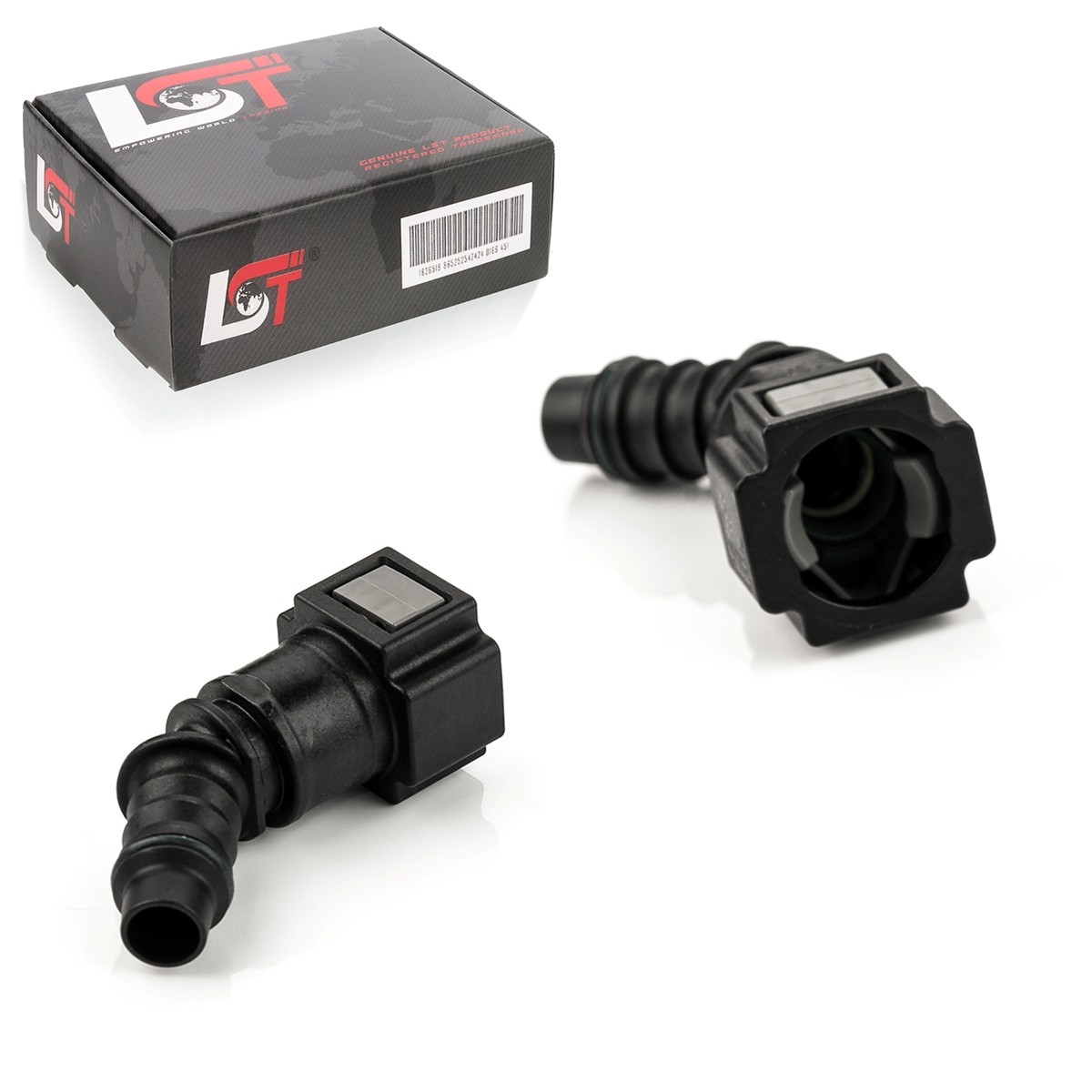 2X Quick Release Fuel Line Hose Coupling 45° 7.89X8Mm For Subaru