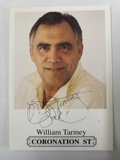 Photograph Card of William Tarmey Aka Jack Duckworth From Coronation Street TV