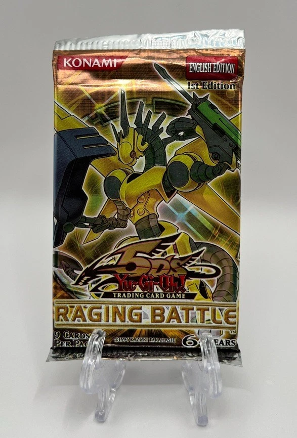 Yu-Gi-Oh! TCG Raging Battle Sealed Collectible Card Game Packs for