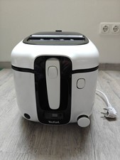 Tefal FR3140 Super Uno Fritteuse mit Timer - Weiß/Schwarz