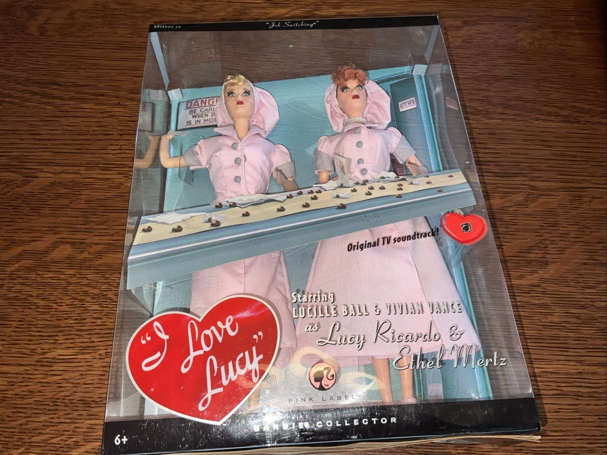 I Love Lucy Barbie Dolls & Doll Playsets Limited Edition