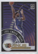 2020-21 Panini Donruss Optic T-Minus 3 2 1 Purple Prizm Joel Embiid #13 0o6v