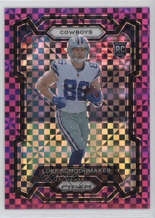 2023 Panini Prizm Rookies Purple Power Prizm 11/49 Luke Schoonmaker #325 0m89