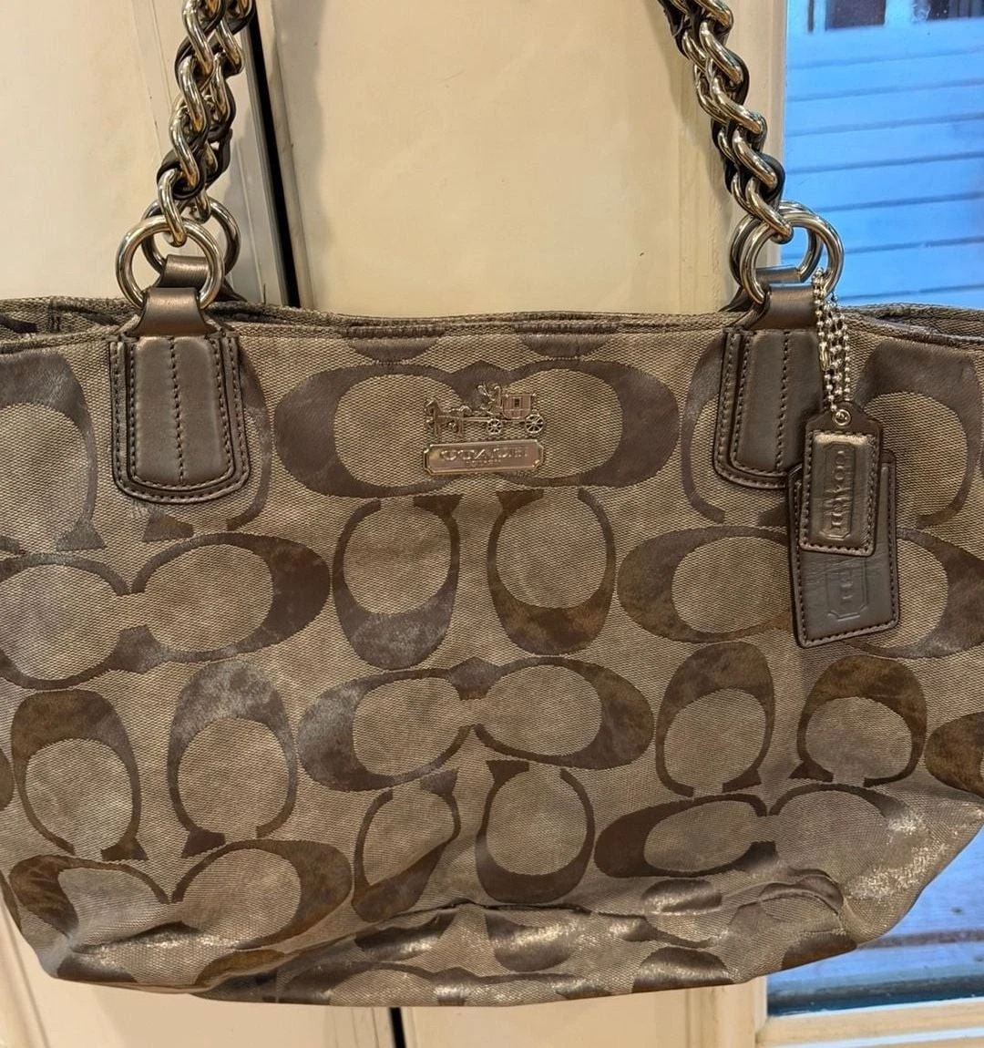 Coach Canvas Exterior Tote Bags & Handbags for Women for sale | eBay