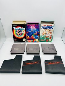 🎮 NES Konvolut Tiny Toon Tetris Tennis Donkey Kong 3 Zippy Race 5 Spiele CS