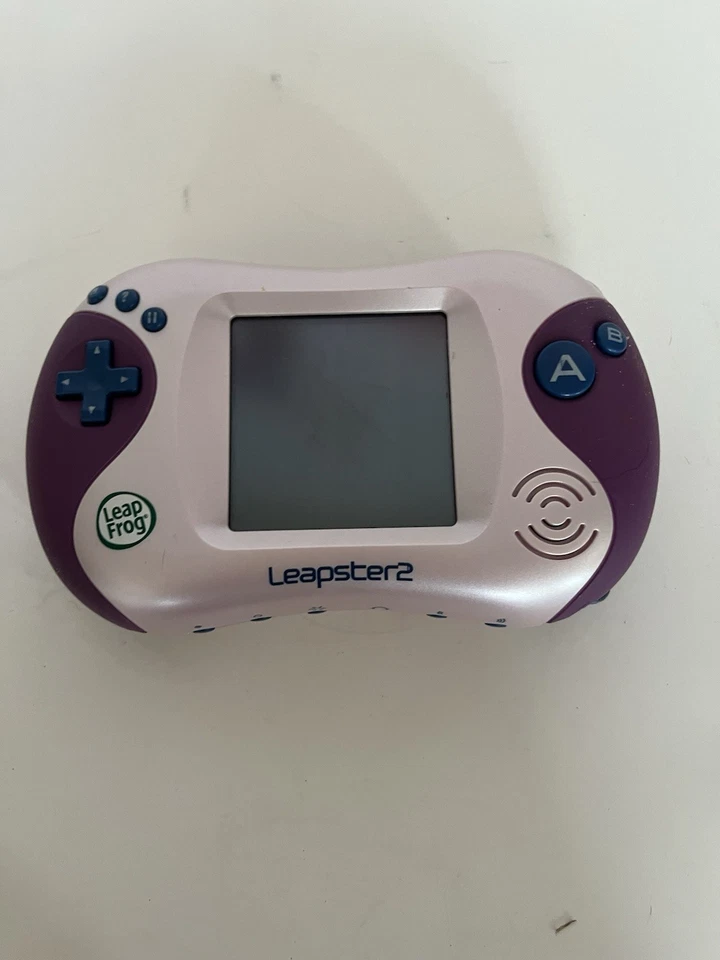 LeapFrog Leapster2 Pink Learning Game System Pink With Carrying Case Parts Only - Image 2 of 4