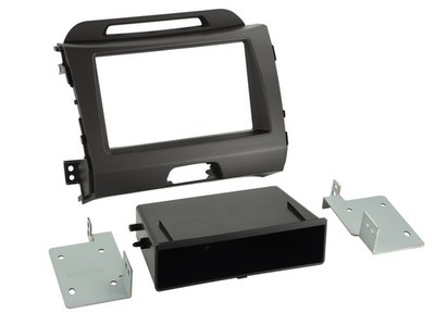 281178-28-3 ACV 2-DIN Radioblende mit Fach passend für Kia Sportage 2010-2016