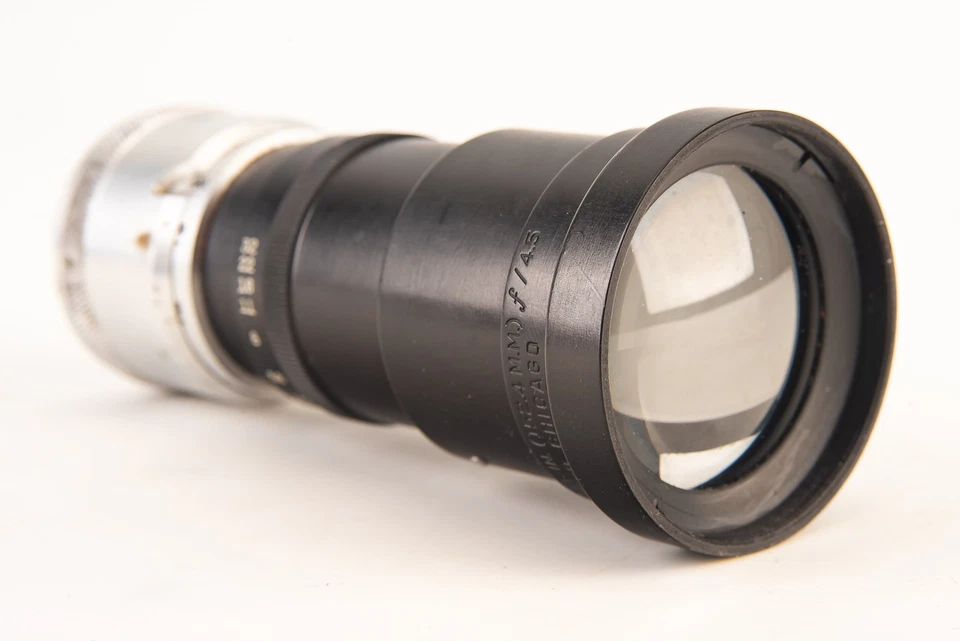 C Mount Bell & Howell 6'' 152mm f/4.5 Eymax Type-V Telephoto Cine Lens V28 - Image 2 of 4