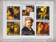 Sao Tome e Principe 2812-2815 Feuille miniature (complète. édition) neuf avec go