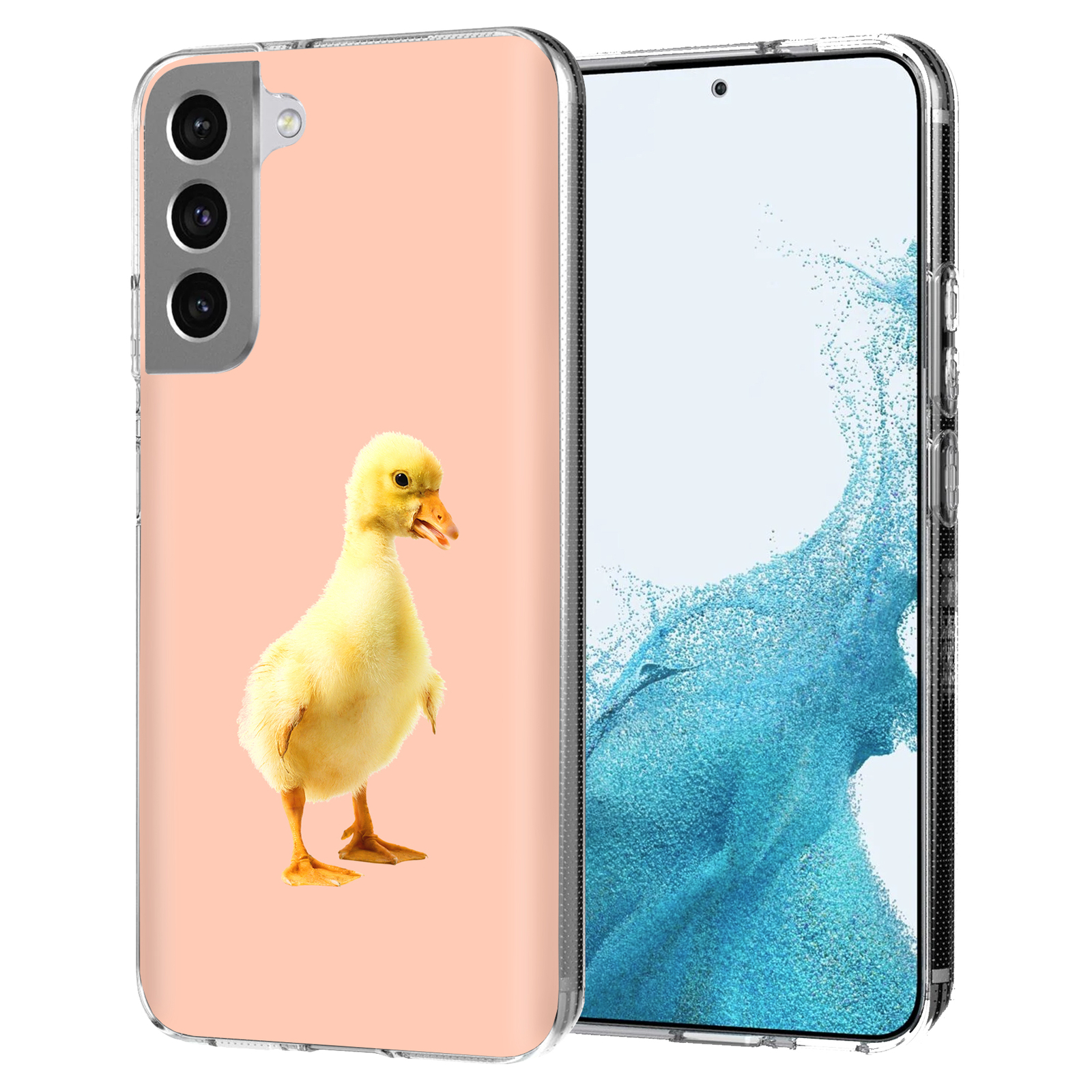 Slim Case for Samsung Galaxy S22 Plus+ 5G,Duck Photo Print,USA Printed