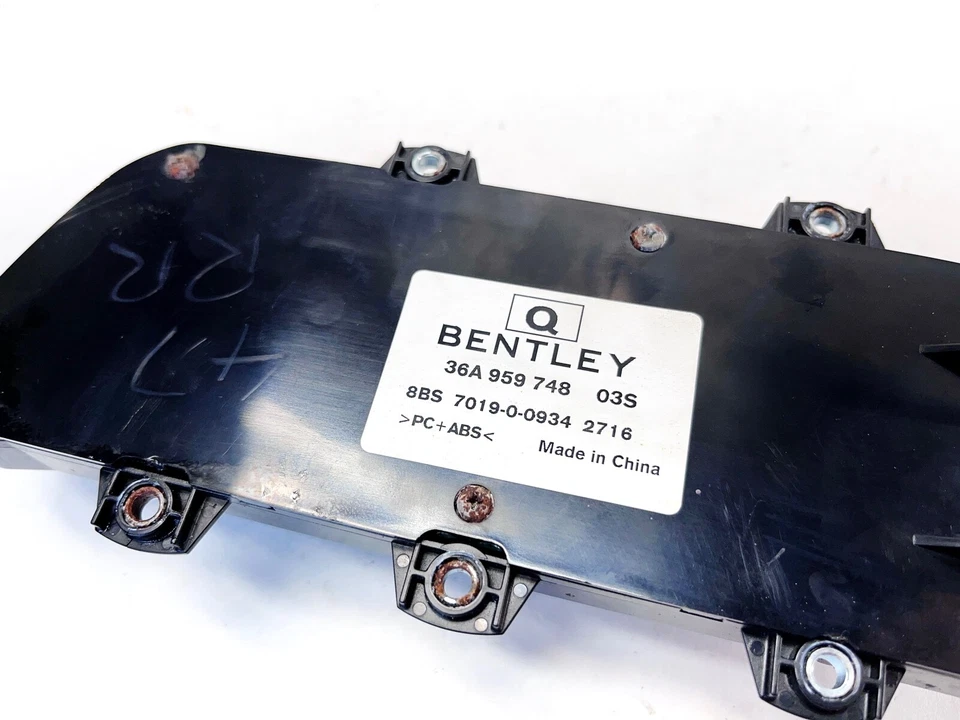 16-22 BENTLEY BENTAYGA DELANTERO DERECHO PASO ASIENTO AJUSTE INTERRUPTOR CONTROL OEM Foto 4 de 4