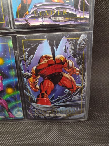 Marvel Trading Cards (Lot Of 18) Cable Iron Man Gambit Kang Juggernaut She Hulk - Picture 11 of 24