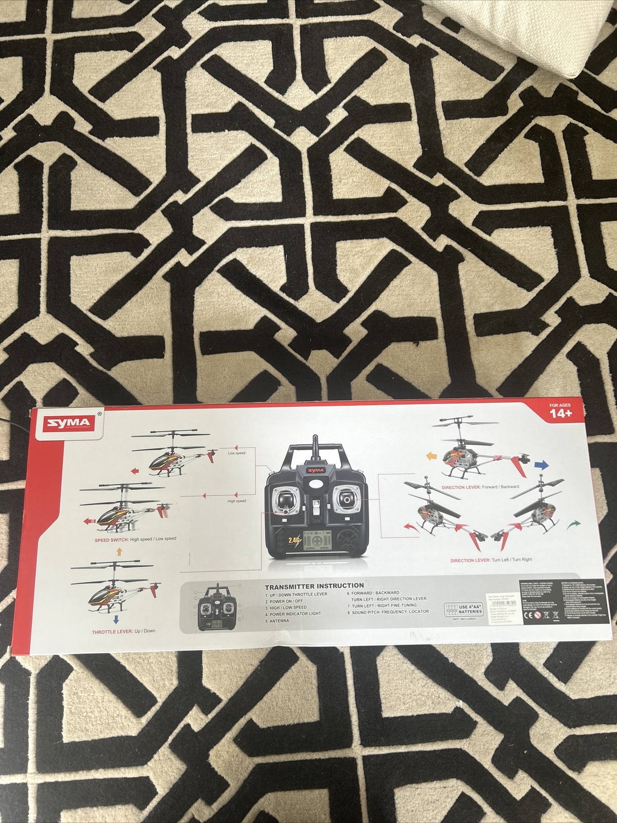 S37 raptor 2.4g 3 channel remote control helicopter eBay