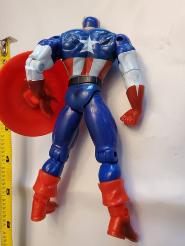 2002 TOY BIZ MARVEL LEGENDS ACTION FIGURE - CAPTAIN AMERICA - Picture 4 of 4