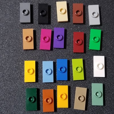 LEGO 1x2 Plate with 1 Stud Part 3794 / 15573 (You Choose the Color)
