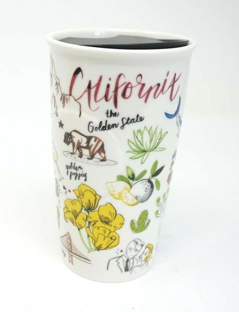 starbucks california ceramic tumbler