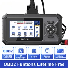OBD2 Diagnostic Tool 4 System Diagnostics ECM TCM ABS SRS Automotive Scanner
