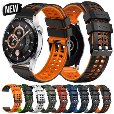 22mm Band for Huawei Watch GT 6 GT5 GT 4 Pro 46mm SE GT3 Pro 46mm Silicone Strap