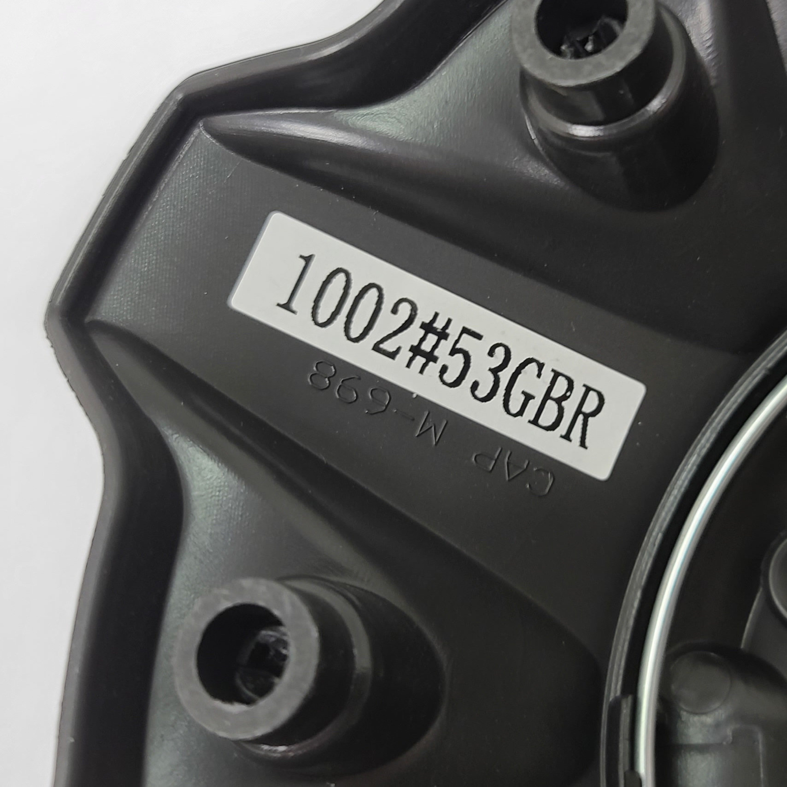 4 Fuel OffRoads Black Center Caps for 8L Krank D516 Octane D509