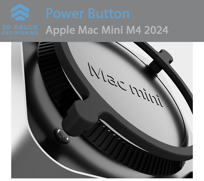 Power Button Betätiger Sockel für Apple Mac Mini M4 2024 - Einfache Bedienung
