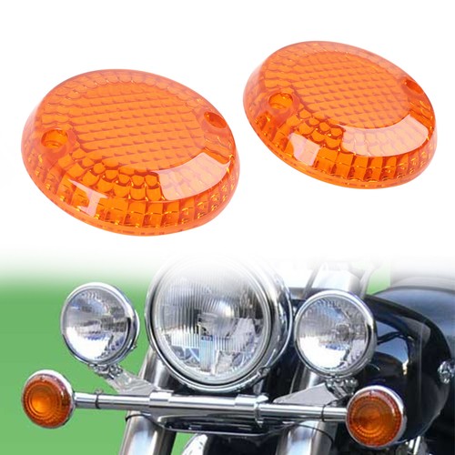 2x Amber Turn Signals Lens Covers For Yamaha Bolt XVS950 2013-2024 - Picture 3 of 8