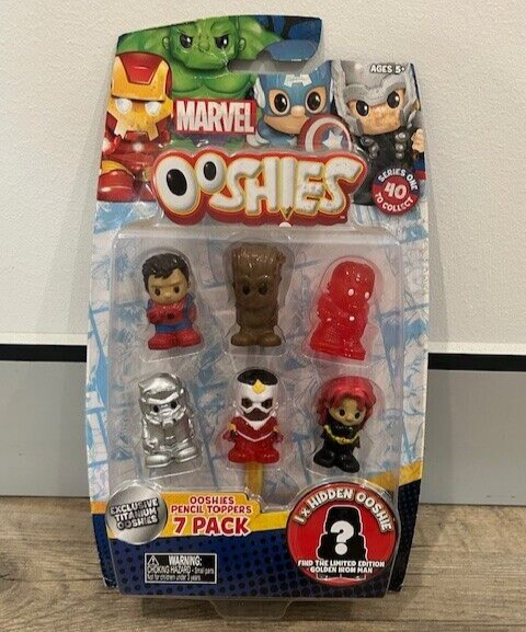 NEW MARVEL OOSHIES SERIES OOSHIES PACK 20523 (SHELF DAMAGE TO