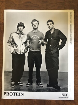 PROTEIN Music Group  8x10 VINTAGE  Press Photo