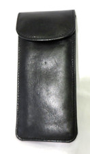 Nice Black soft Leather soft Eyeglasses Case