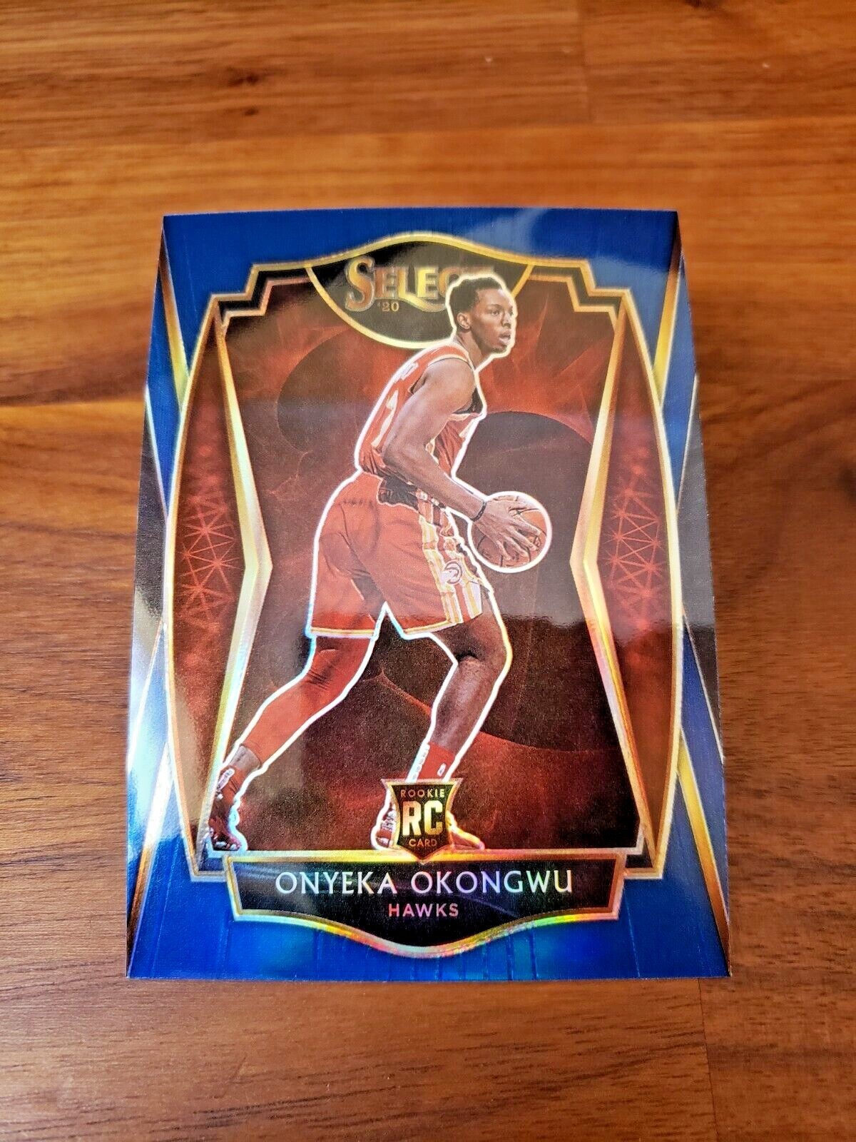 Onyeka Okongwu - Rookie Blue PRIZM - (2020-21 Select) Panini Premier NBA #186