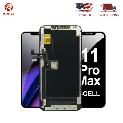 FARUIX LCD Screen Replacement For iPhone 11 Pro Max 3D Touch Display Digitizer Assembly