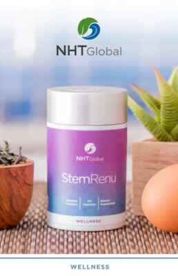 NHT Global StemRenu  Restore Immunity Youthfulness Stress Recovery NEW