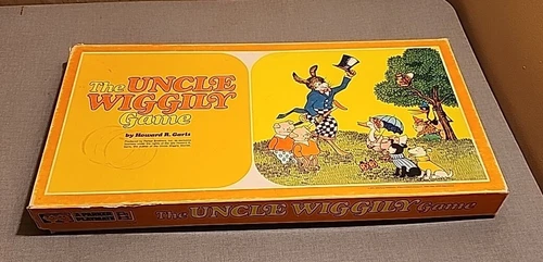 VINTAGE 1967 The Uncle Wiggily Board Game by Parker Brothers Complete Awesome