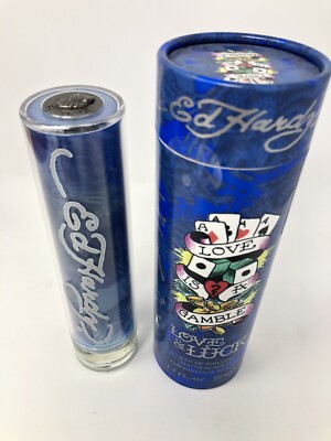 Love & Luck Christian Audigier Ed Hardy Men EDT Cologne Spray 1.7