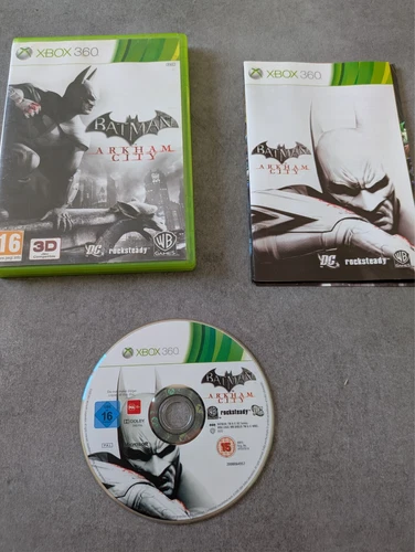 (X360-1) XBOX 360 Batman Arkham City PAL FR COMPLET