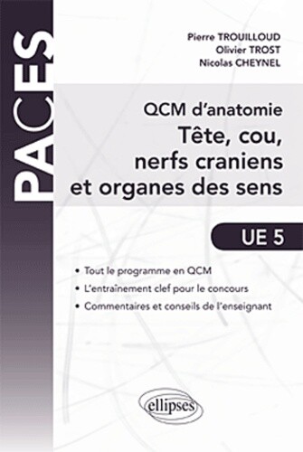 QCM d'Anatomie Tete & Cou Nerfs Craniens & Organes des Sens Odontol | eBay