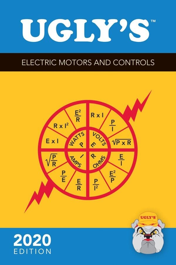 Ugly's Electric Motors and Controls, 2020 Spiral-bound USA STOCK