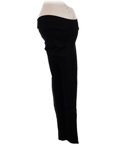 Blanqi Women Black Leggings L Maternity 