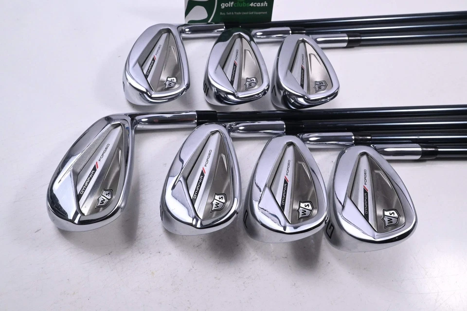 Wilson DYNAPWR 2023 Forged Irons / 5-PW+GW / Stiff Flex UST Mamiya Recoil Dart 7 - Image 2 of 4